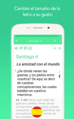 Comentario bíblico español android App screenshot 0