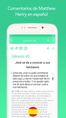 Comentario bíblico español android App screenshot 12