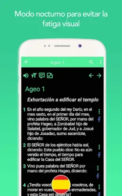 Comentario bíblico español android App screenshot 1